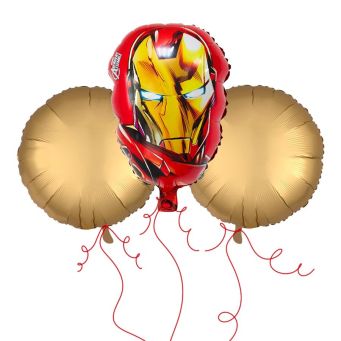 Iron Man Balloon Bouquet