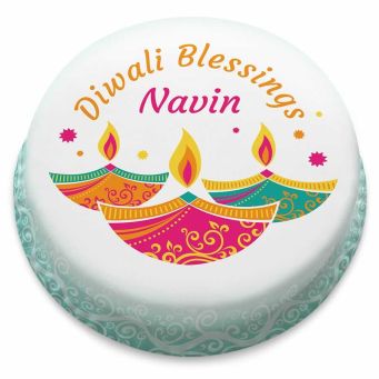 Diwali Blessings Cake