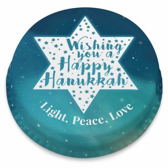 Happy Hanukkah Cake