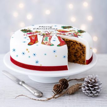 Christmas Stockings Cake