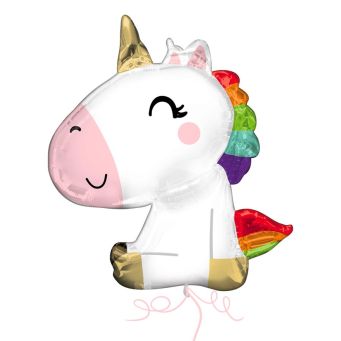 Sitting Unicorn Balloon