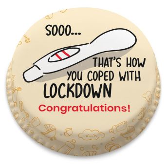 Lockdown Baby Cake