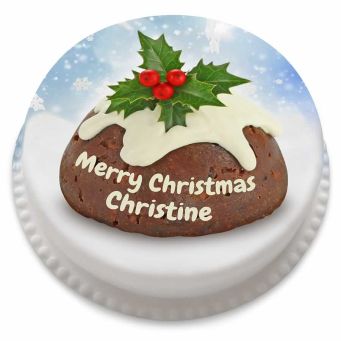 Christmas Pudding Cake