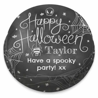 Halloween Cobweb Cake