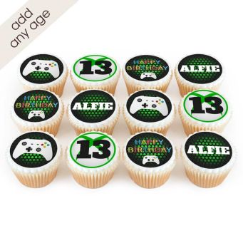 12 Gaming Cupcakes