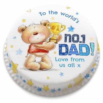 No.1 Ted Dad Cake