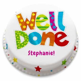 Well Done Stars Cake