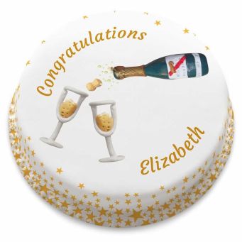 Champagne Moments Cake