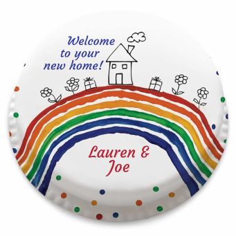 New Home Rainbow Cake