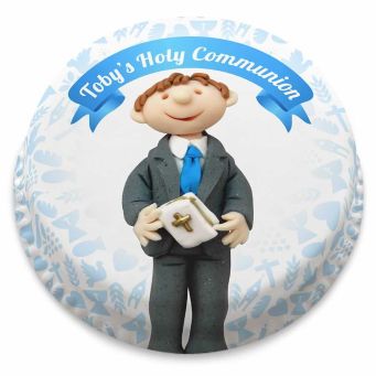 Boys Holy Communion Cake