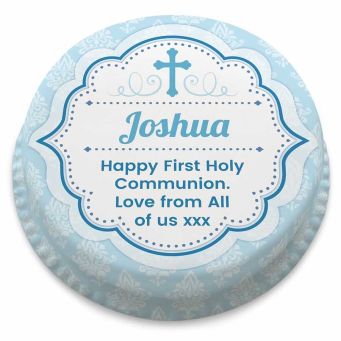 Traditional Blue Communion