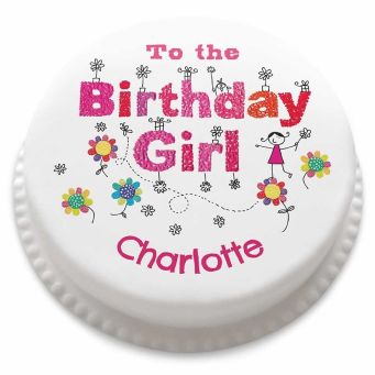 Birthday Girl Cake