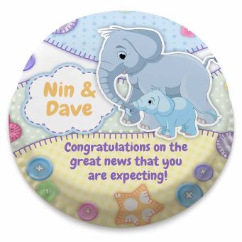 New Baby Elephant Cake