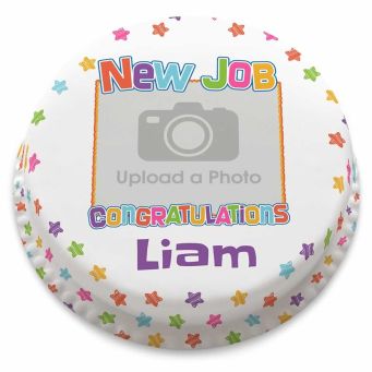 New Job Photo Cake