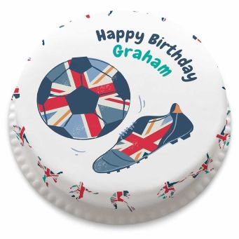 Football Fanatic Cake