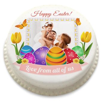 Egg Photo Cake