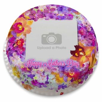 Mother's Day Photo Cake
