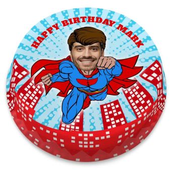 Super Man Cake