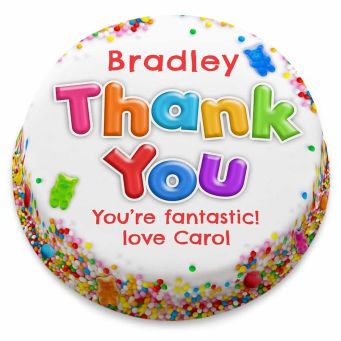 Sweet Thank You Cake