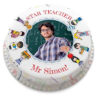 Top Teacher Cake