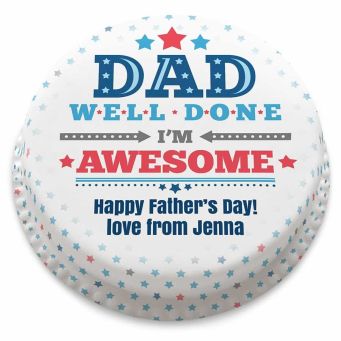 Well Done Dad Cake