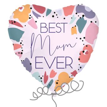 Terrazzo Best Mum Ever Balloon