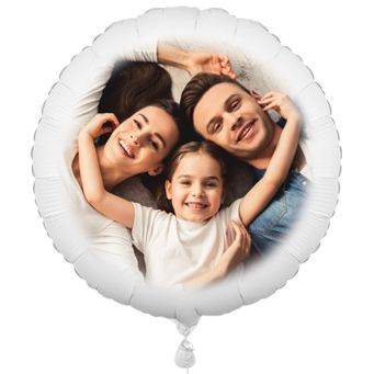 22” personalised circle balloon