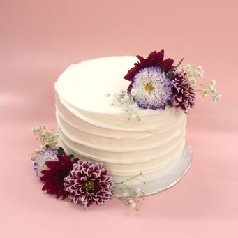 Small Buttercream Wedding Cake