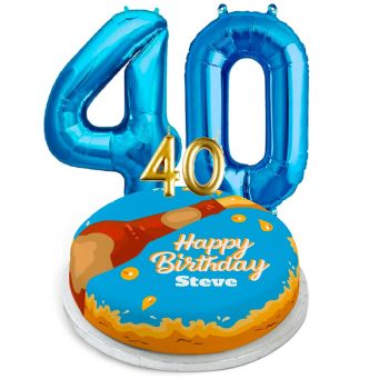 40th Birthday Cheers Gift Set