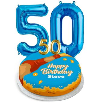 50th Birthday Cheers Gift Set