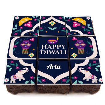 Happy Diwali Brownies