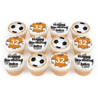 12 Wolverhampton Themed Cupcakes