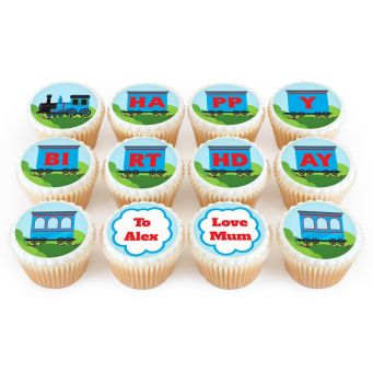 12 Vehicle Cupcakes