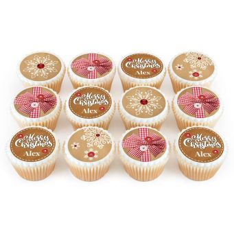 12 Christmas Sloth Cupcakes