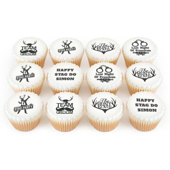 Stag Night Cupcakes