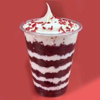 Red Velvet Cake Jar