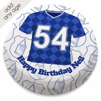 Everton F.C. Themed Football Shirt Cake
