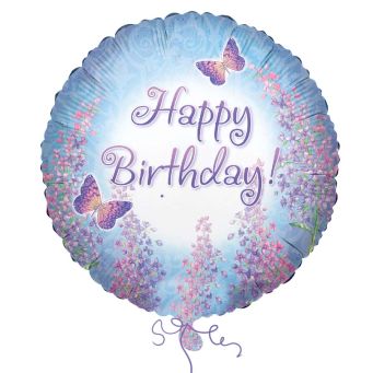 Flower Birthday Balloon