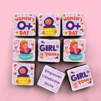 International Women's Day Brownies