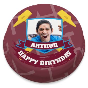 The Hammers Photo Cake