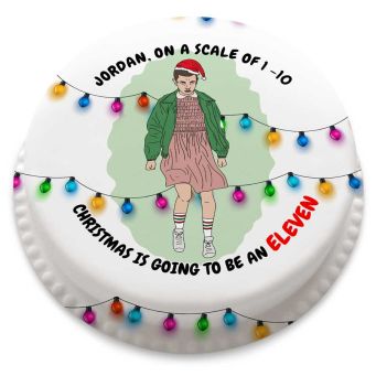 Christmas Selfie Cake