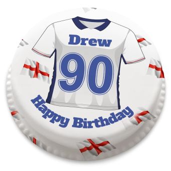 England FC Themed Cake