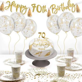 70th female birthday box