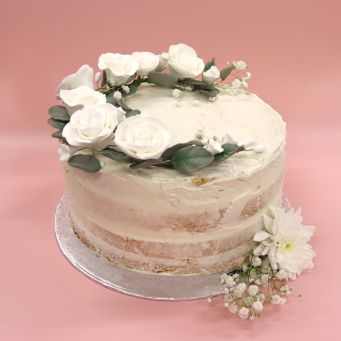 Medium Naked Wedding Cake