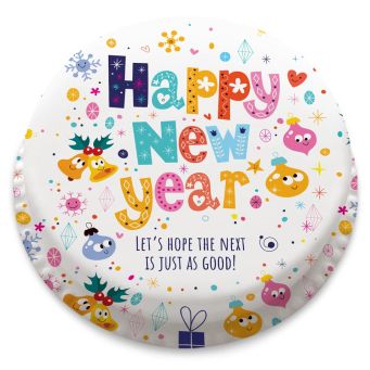 Colourful New Years Cake