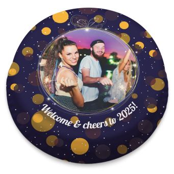 New Years Photo Cake