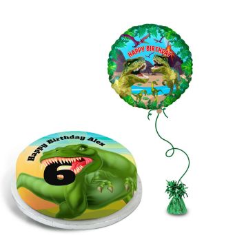 T-Rex Number gift set 