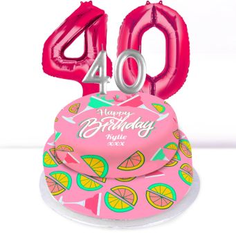 40th Birthday Bubbly Gift Set
