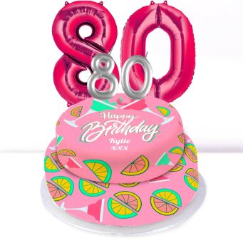 80th Birthday Bubbly Gift Set