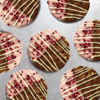 Raspberry Delight Cookies